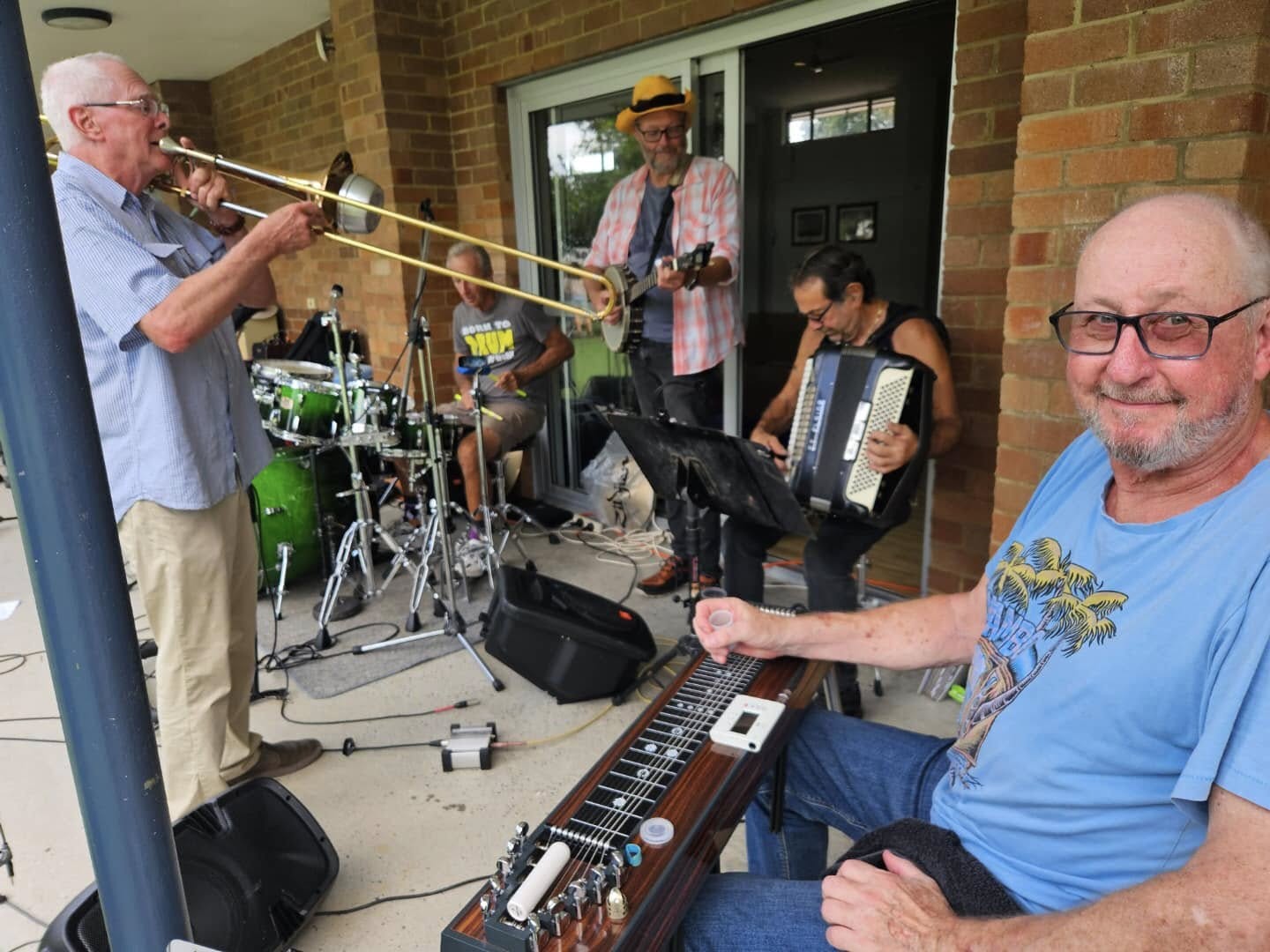 Traditional bush music instruments